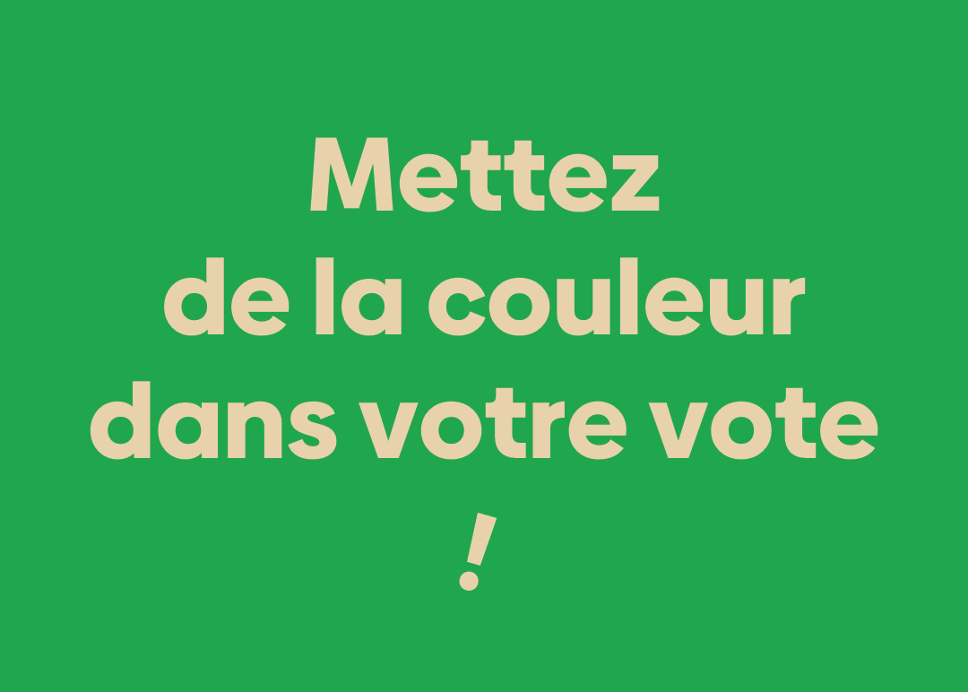 Campagne "élection Vaud 2022"