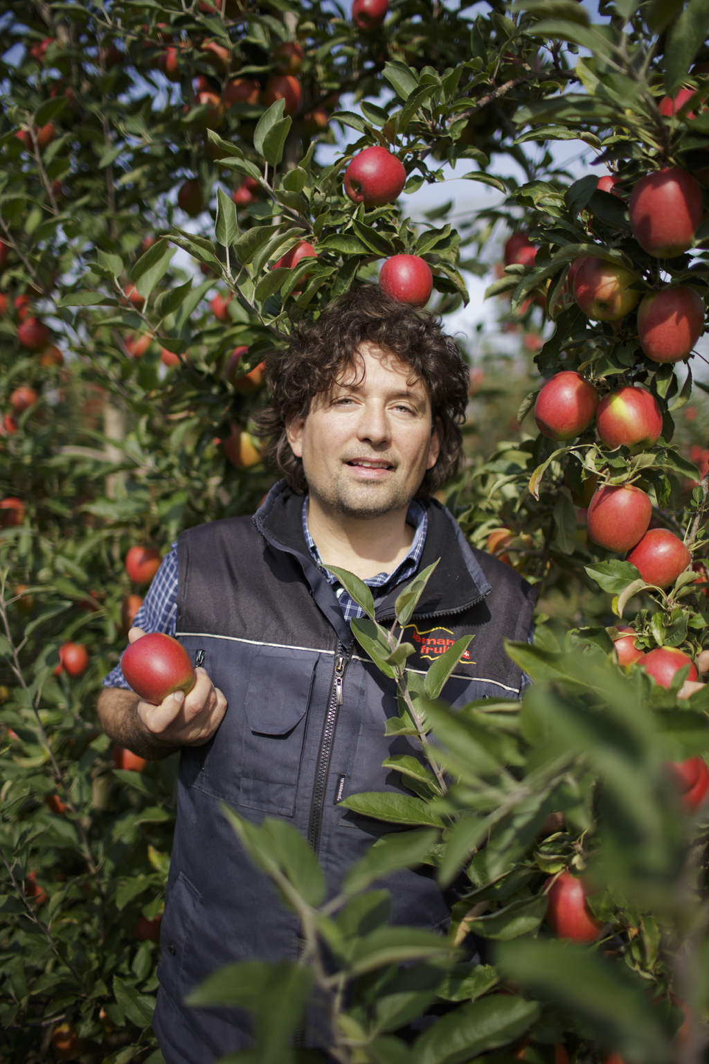 Jean-Daniel Heiniger, agriculteur et producteur de fruits